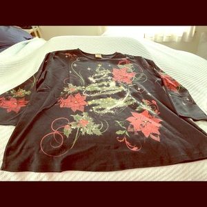 Knit shirt 4/4 sleeve Holiday